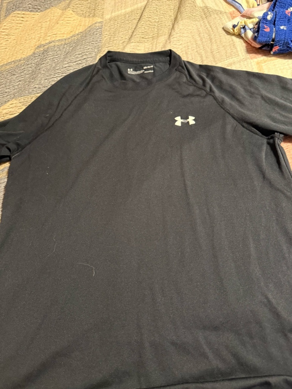 Under Armour Men's Black Tech Short Sleeve Performance Shirt size M